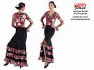 Happy Dance. Falda Flamenca de Mujer para Ensayo y Escenario. Ref. EF355PF13PF13GH100